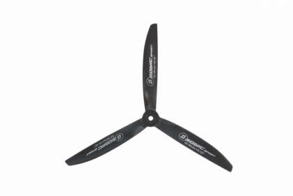 Graupner G-sonic Sport 3 Blade Propeller 13x12' - G-sonic Propeller Bore (420x420), Png Download