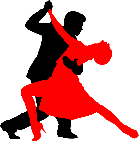 Tango - Dance Vector (533x538), Png Download