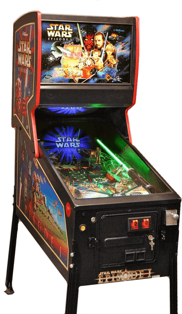 The Pinball 2000 Star Wars - Star Wars The Phantom Menace Pinball (652x1024), Png Download