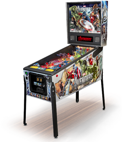 Avengers Pinball Machine - Avengers Pinball Machine By Stern (450x500), Png Download
