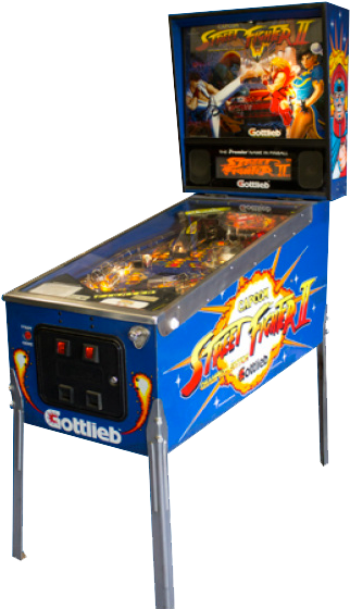 Street Fighter Ii - Streetfighter L Pinball (348x567), Png Download
