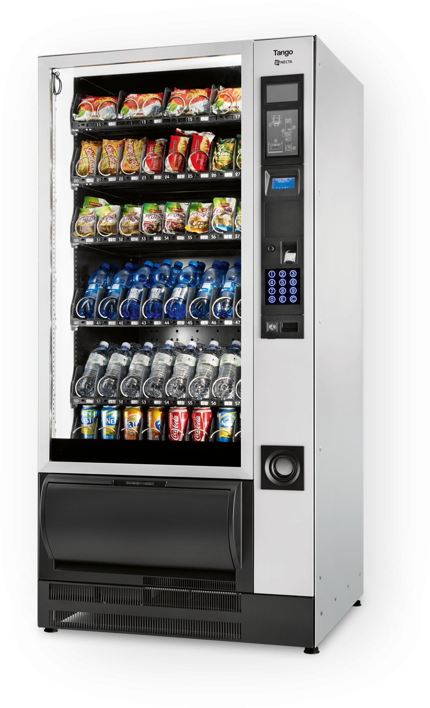 Necta's Passion For Smart Vending Solutions Has Led - Tango Necta Vending Machine (904x1452), Png Download