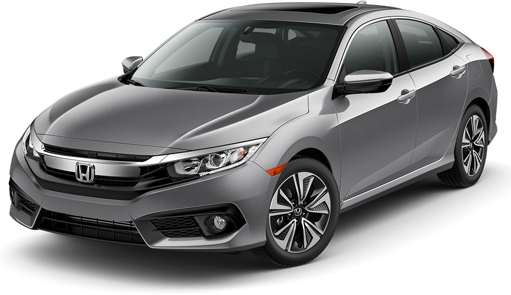 The 2016 Honda Civic Is For Sale In Staunton, Va - 2017 Honda Civic Ex T Silver (1000x1000), Png Download