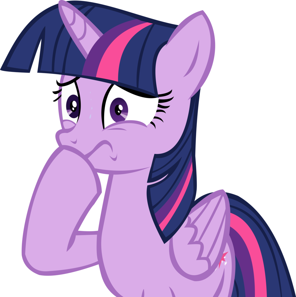 Twilight Sparkle Vector - My Little Pony Twilight Sparkle Happy (1024x1026), Png Download