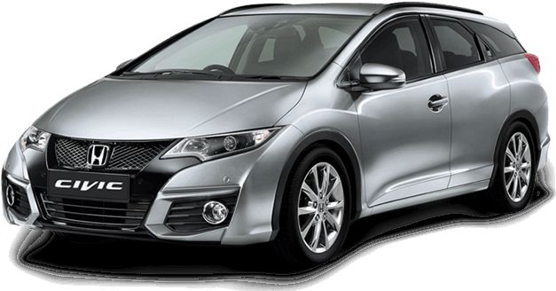 Honda Civic Tourer - Toyota Camry (672x352), Png Download