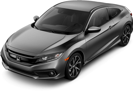 2019 Honda Civic Coupe Sport - Toyota Auris Hybrid Black Edition (680x380), Png Download