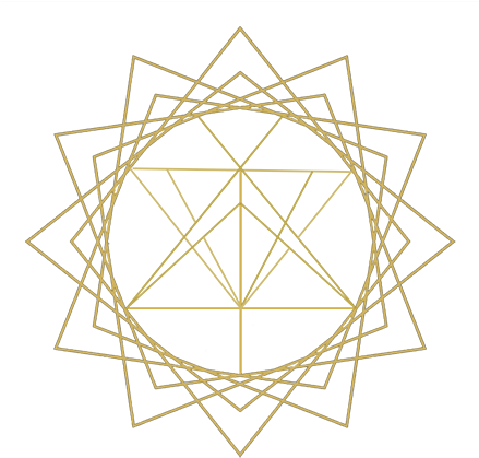 Gold Thesugar Tarot Logo (438x432), Png Download