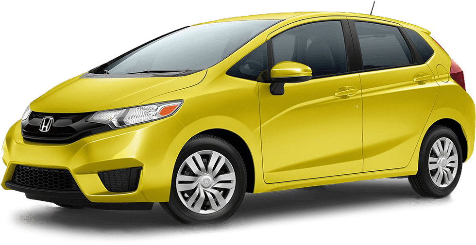 2016 Honda Fit - 2017 Honda Fit Lx White (1000x542), Png Download