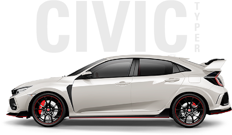 Honda Civic Type R - Call Taxi Ad Design (1120x580), Png Download