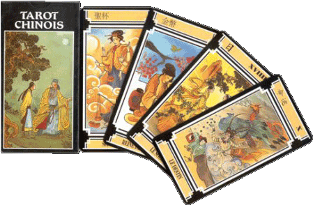 Like The Tarot Of Marseilles, The Chinese Tarot Is - Tarot Chinois (450x302), Png Download