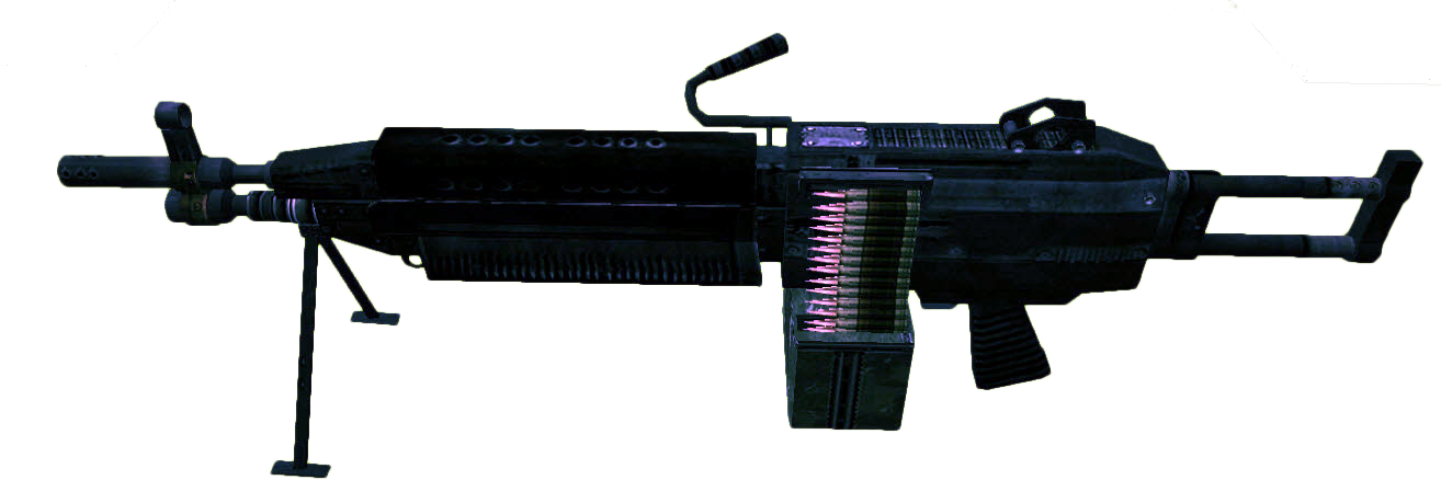 Light Machine Gun - Dead Rising 2 Lmg (1314x438), Png Download
