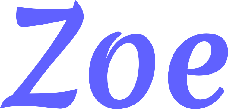 Zoe Logo - Circle (756x364), Png Download