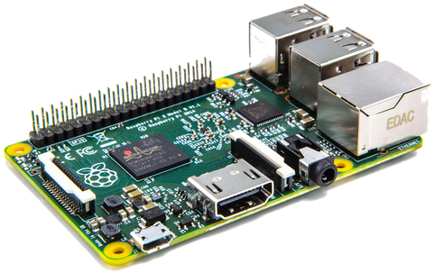 Raspberry Pi 3 (498x332), Png Download