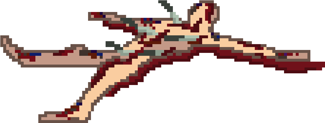 Corpse - Pixel Art (1160x520), Png Download