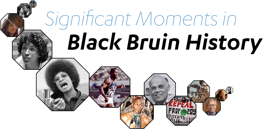 Ucla Has A Deep History Of African Americans Who Have - Title (1000x429), Png Download