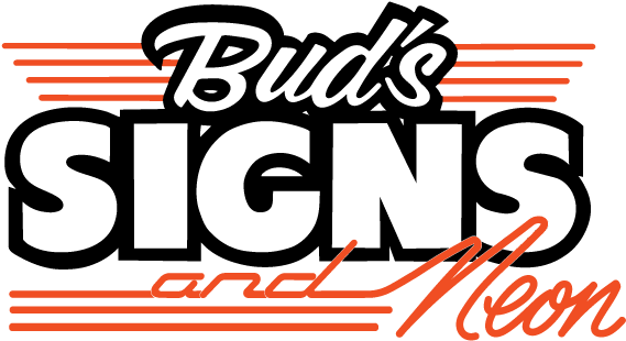Bud's Signs & Neon Logo - Bud's Signs (612x354), Png Download