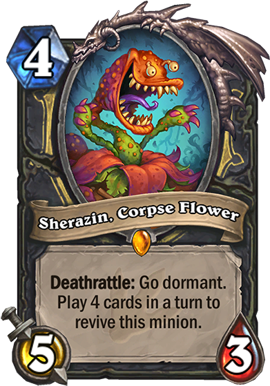 Hearthstone Mech C Thun (400x569), Png Download