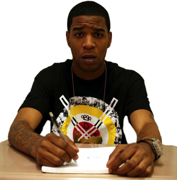 Kid Cudi Writing - Kid Cudi (588x600), Png Download