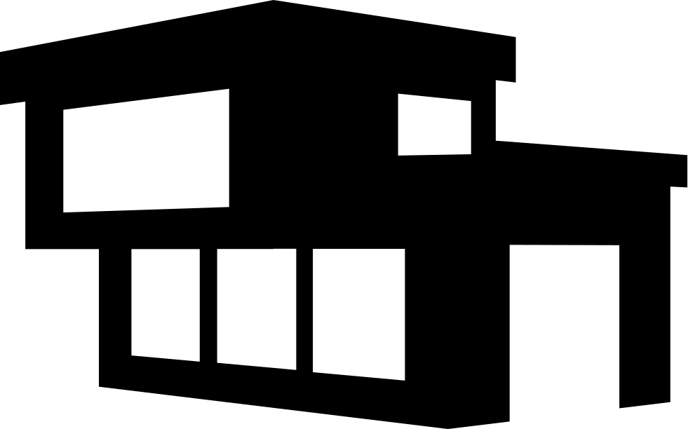 Modern Building Of A House Comments - Modern House Icon Png (981x612), Png Download