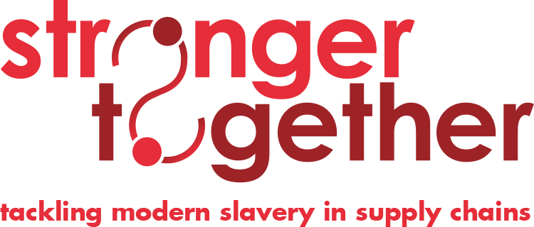 S2g Logo Tackling Modern Slavery Final Png - Stronger Together Tackling Modern Slavery Logo (750x320), Png Download