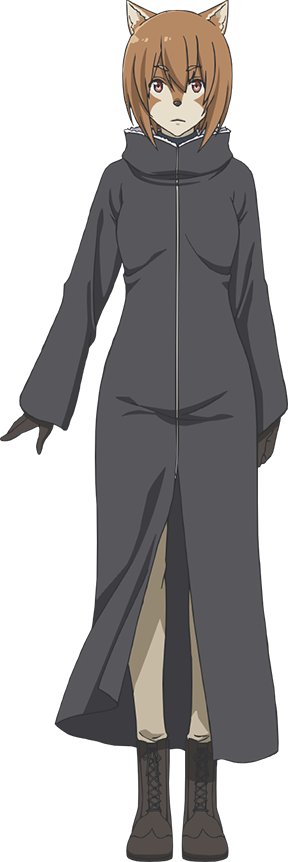 Inu Body - Anime Flying Witch Phone (288x862), Png Download