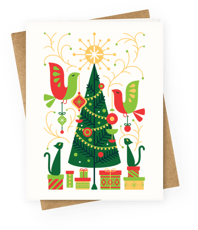 Vintage Christmas Tree Decorating - Christmas Tree (484x484), Png Download