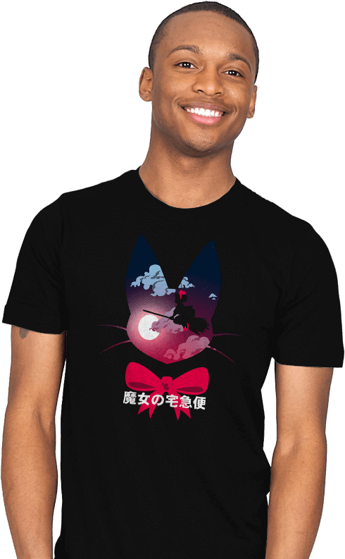 Flying Witch - Mens - T-shirts - Ript Apparel - Carnage Club Shirt (800x800), Png Download