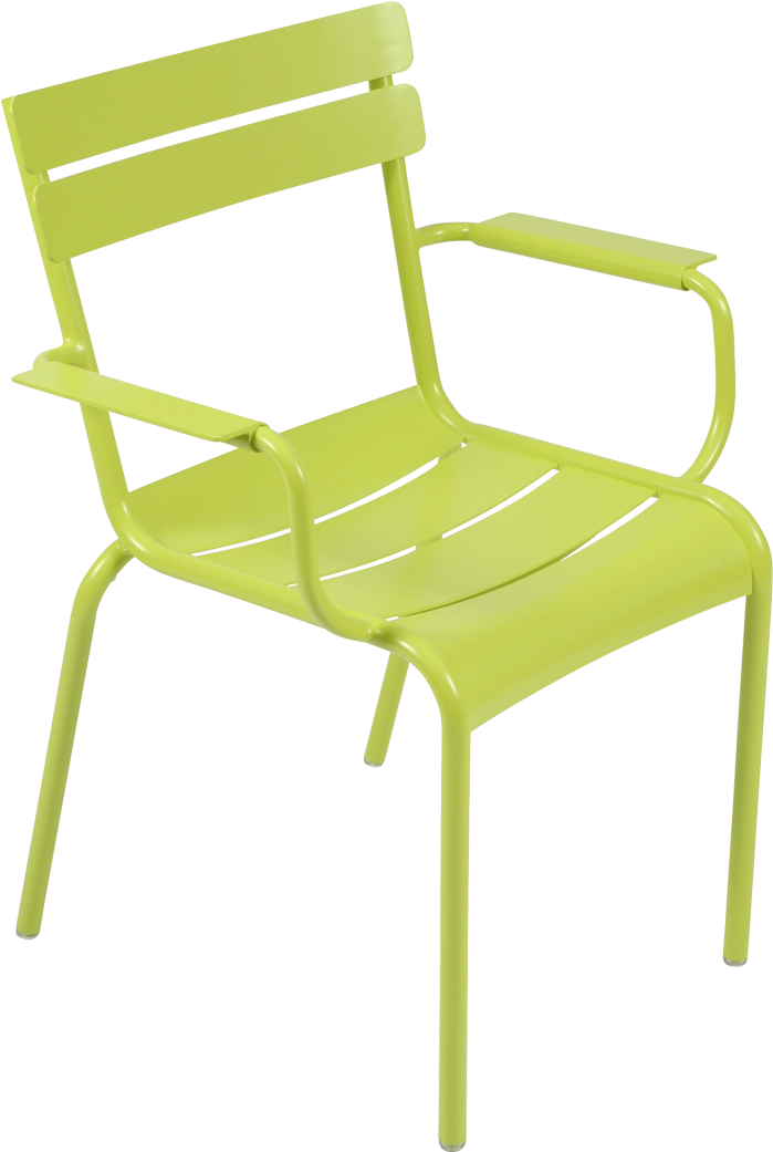 Addthis Sharing Buttons - Fermob Luxembourg Stackable Armchair. Turquoise (1100x1100), Png Download