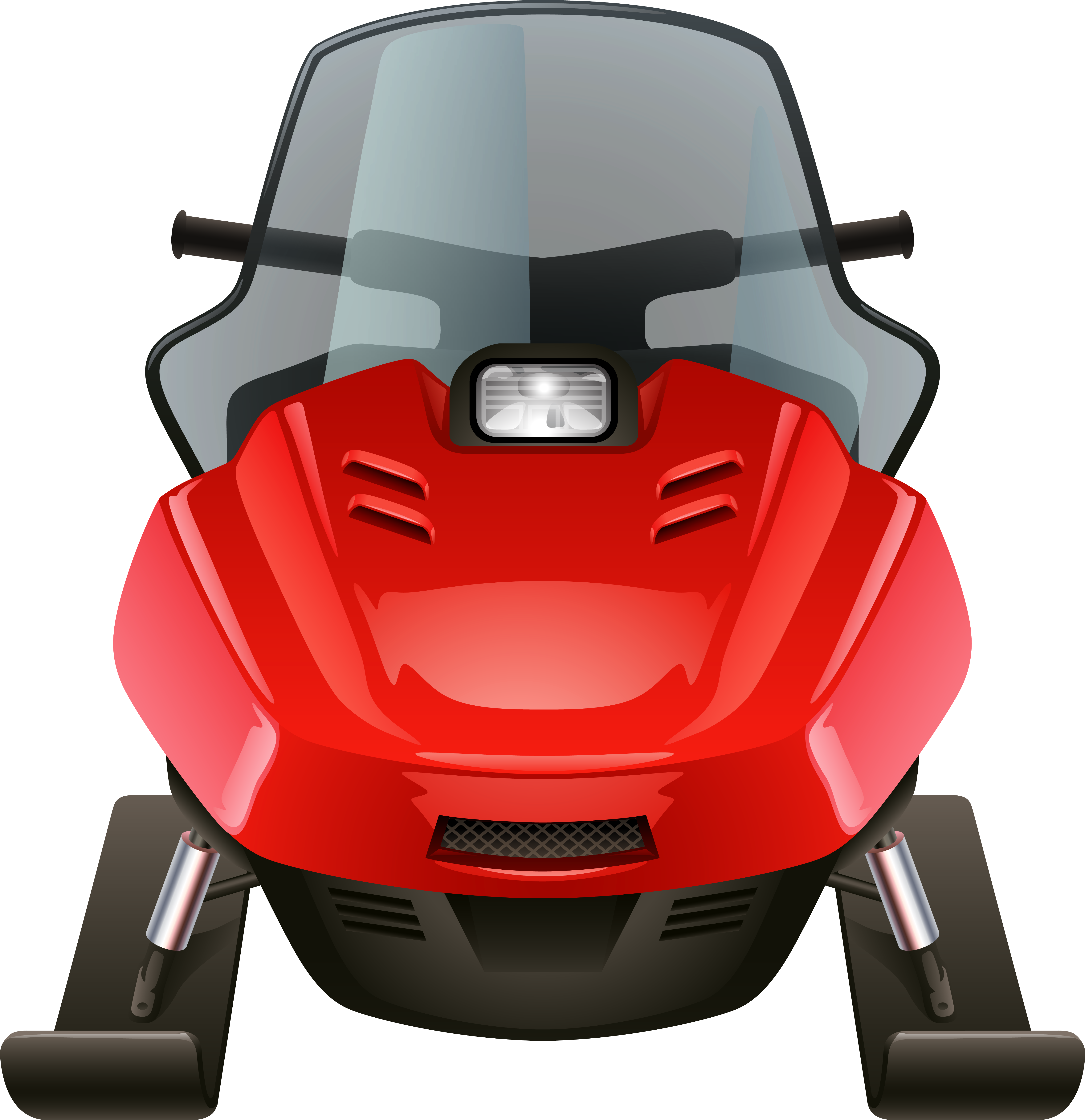 Snowmobile Clipart Transparent (5826x6012), Png Download