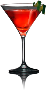 The Flying Witch Margarita - Cocktail (438x602), Png Download