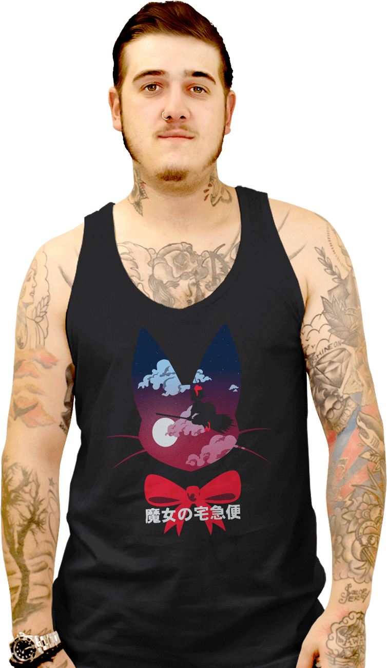 Flying Witch - T-shirt (900x1322), Png Download