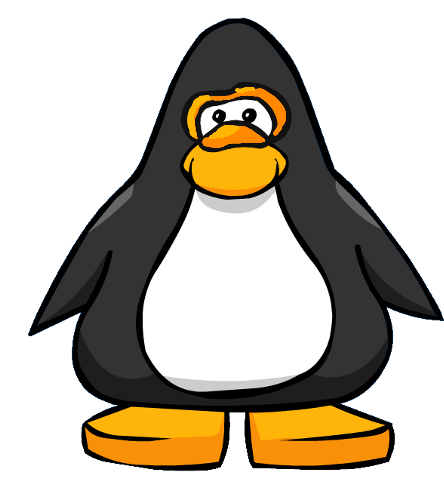 Pineapple Mask Player Card - Penguin With A Fedora (469x480), Png Download