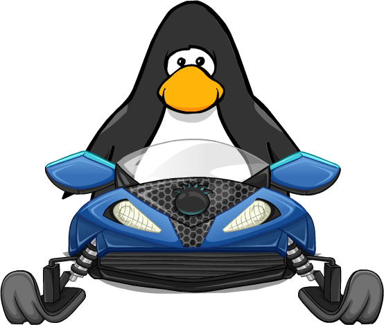 S&r Snowmobilepc - Club Penguin (554x469), Png Download