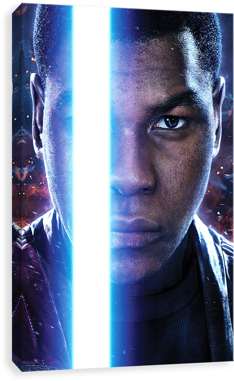 The Force Awakens - Star Wars 7 Finn Poster (1280x1280), Png Download