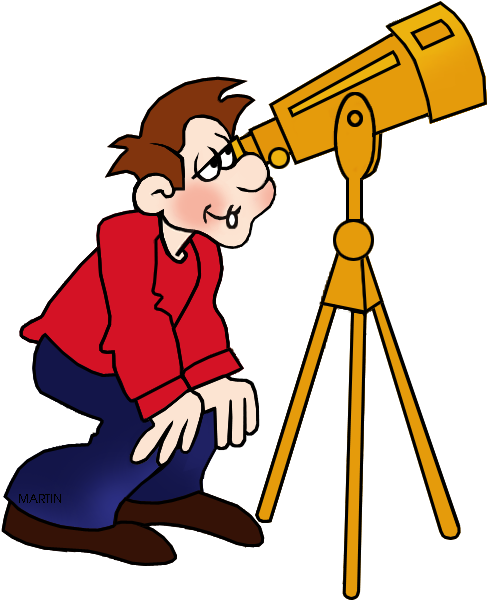 Blood Clipart Png - Astronomer Clipart (518x648), Png Download