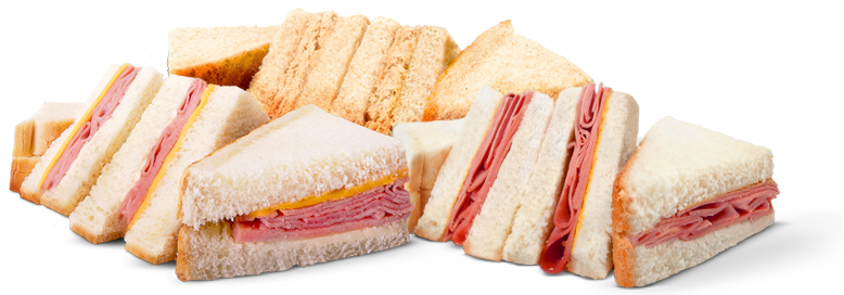 About - Ham And Cheese Wedge Sandwich (960x271), Png Download