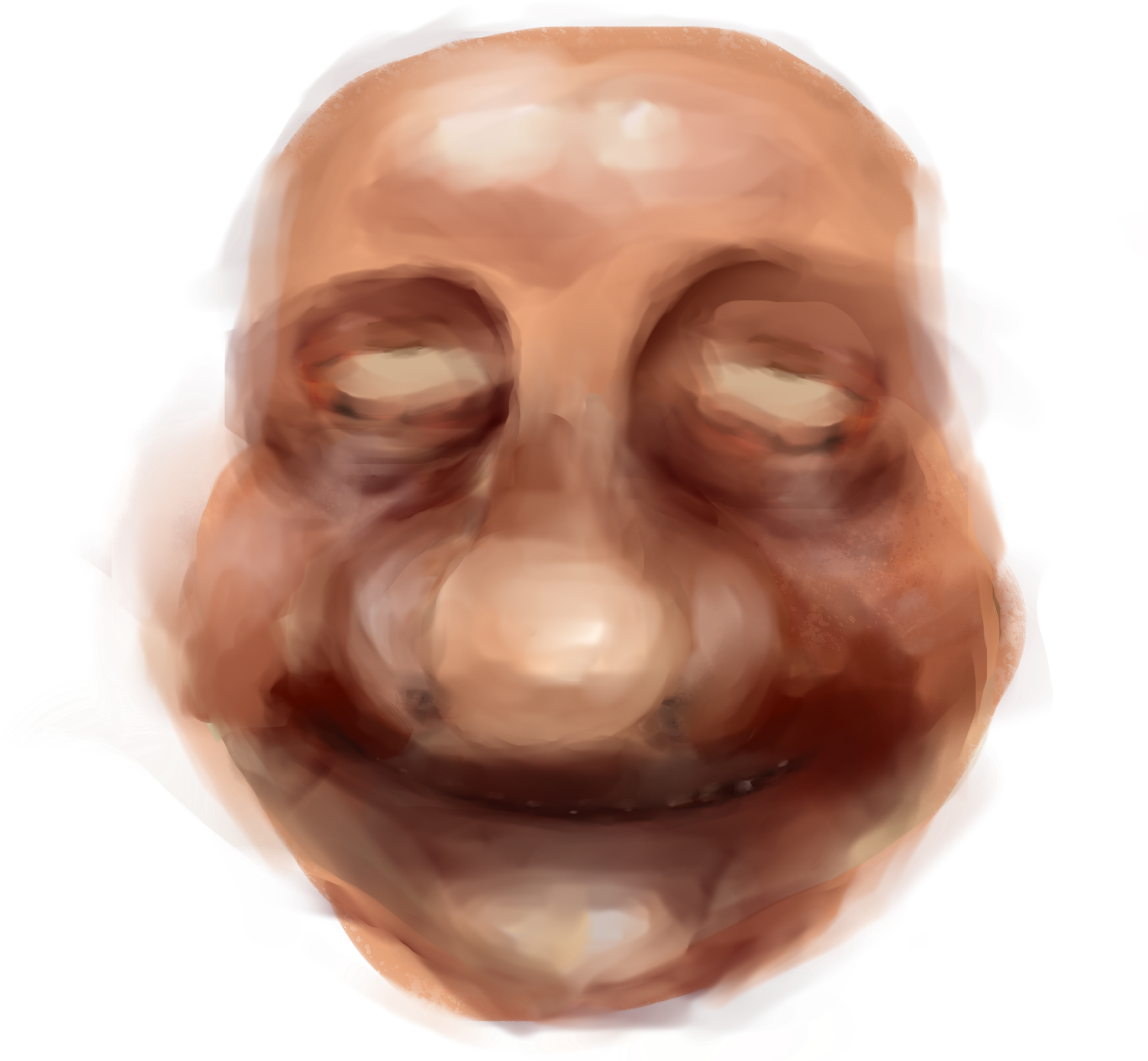 Creepy Gnome Face By Todpone On Deviantart Clip Art - Download (2078x1920), Png Download