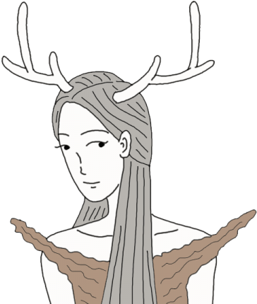 Deer - Illustration (450x450), Png Download