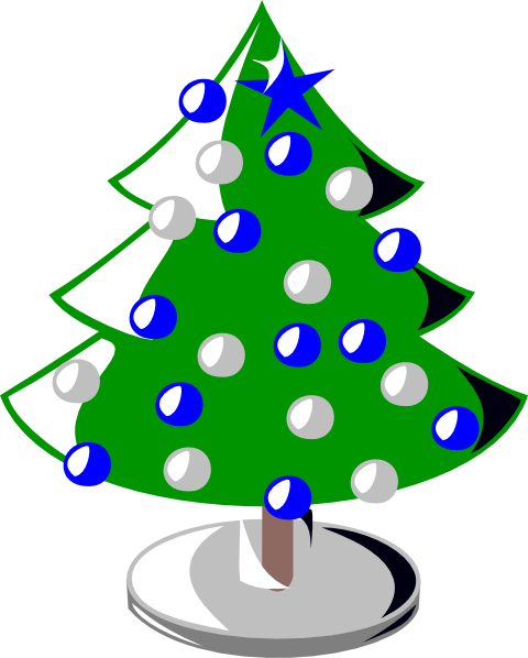 Christmas Tree Svg Clip Arts 480 X 598 Px (480x598), Png Download