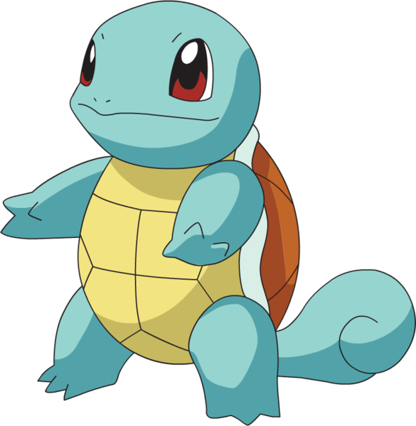 Young Shell Turtle - Squirter Pokemon (585x600), Png Download