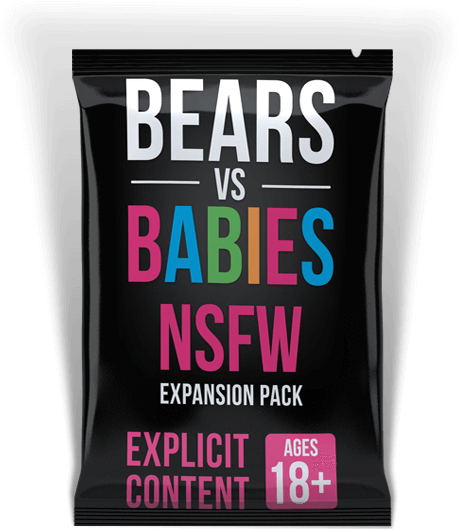 Bear Food Card Games - Bears Vs Babies Nsfw Expansion (600x351), Png Download