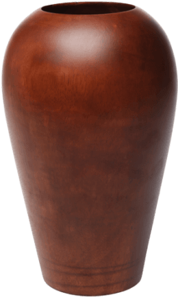Small Wood Vase - Vase (300x450), Png Download