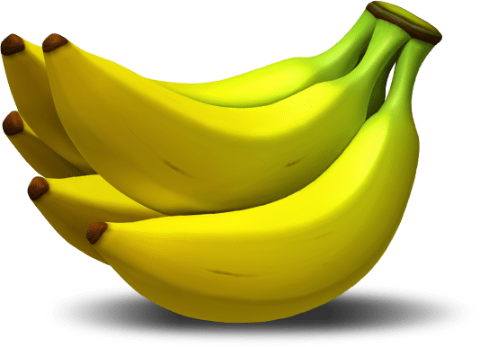 Donkey Kong Banana Png Svg Freeuse Stock - Donkey Kong Tropical Freeze Bananas (534x386), Png Download