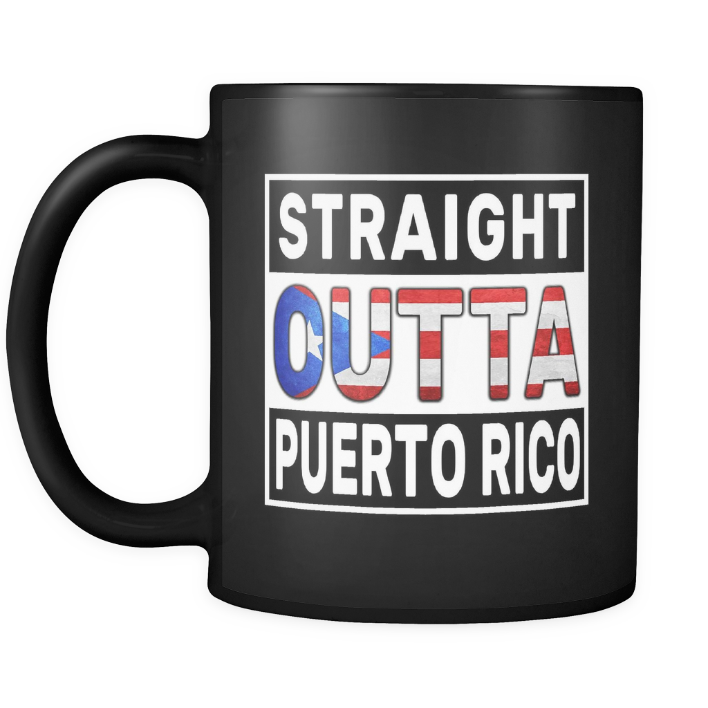 Straight Outta Puerto Rico - Mug (1024x1024), Png Download