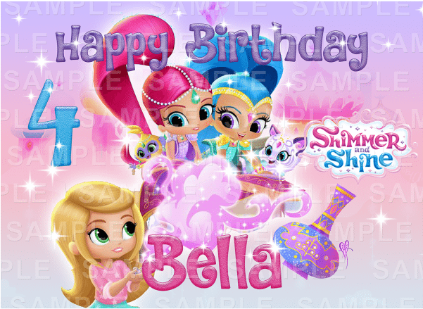 Shimmer And Shine - Shimmer And Shine A3 (600x600), Png Download
