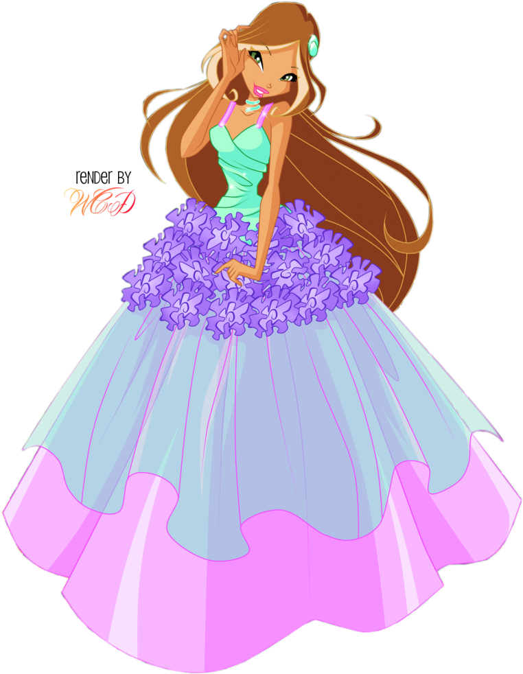 Flora Photo 6 Zpsd7320fc8 - Winx Flower Princess Flora (793x1024), Png Download