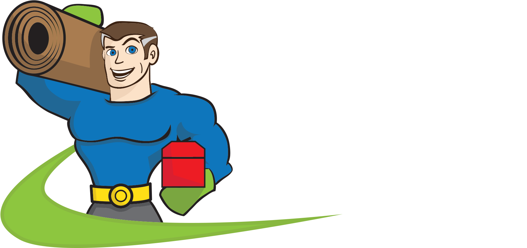 Carpet Guy Repair Clip Library Stock - Carpet Installation (1970x869), Png Download