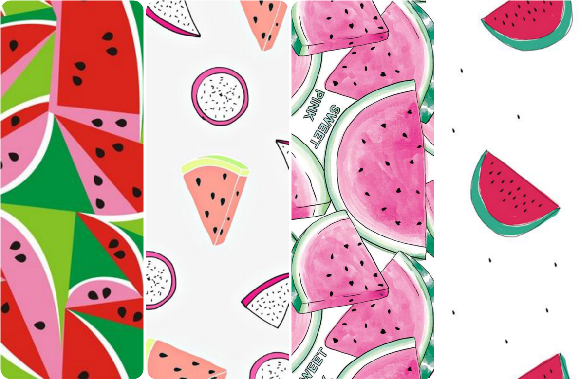 Fondo De Pantalla Whatsapp Watermelon Sandia Rojo Frutas - Summer Cool Silicone Case For Samsung Galaxy S8 Plus (1200x788), Png Download