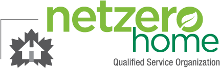 Logo Netzerohome Colour Qualified Service Organization - Canadian Home Builders Association (600x200), Png Download