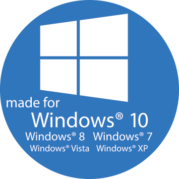 Made For Windows - Windows 10 (355x355), Png Download